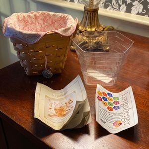 2001 Longaberger Classic “Horizon of Hope” basket with liner